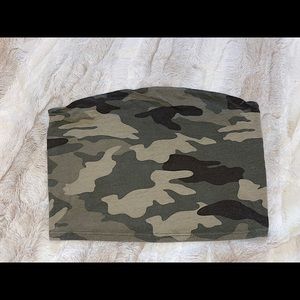Camo tube top!